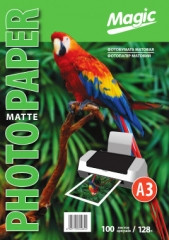 Фотобумага Magic A3 матовая 128g (100л)
