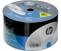 CD-R диски для аудіо Hewlett-Packard Shrink 50