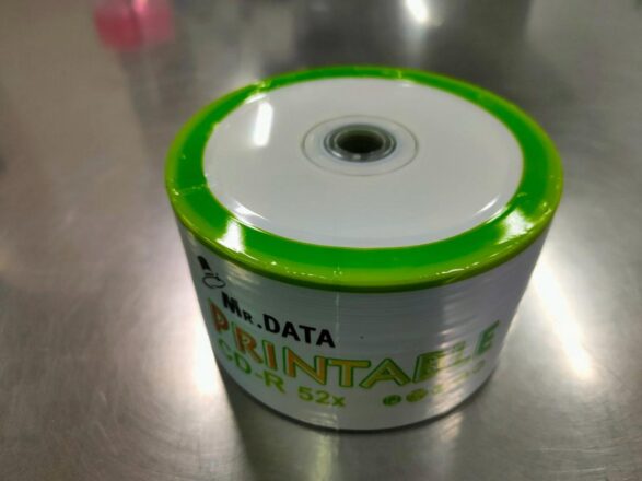 Диск Mr.Data CD-R printable Bulk/50 (принтові)