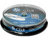 CD-R диски Hewlett-Packard Cake box 10