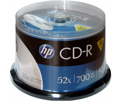 CD-R диски Hewlett-Packard Cake box 50