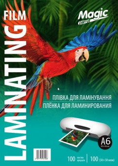 Плівка для ламінування А6 глянець 100 мкм Magic (100 шт/уп)