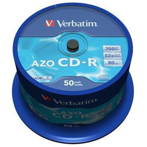 Verbatim CD-R 700Mb 52x Crystal Cake 50