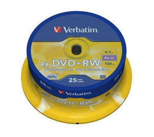 Диск Verbatim DVD+RW 4.7GB 4×, Cake