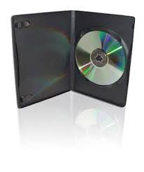 Бокс для 1 DVD диска 7mm Black глянцевая пленка