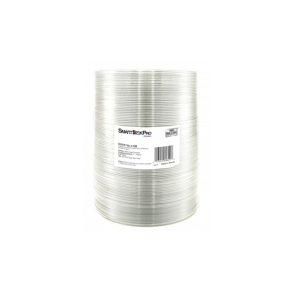 Диск DVD+R SmartDisk DL 8,5 8X Printable/100