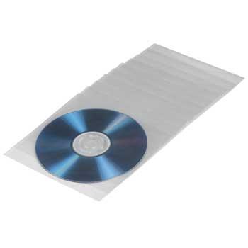 Конверт Alerus PP для CD/DVD, прозорий поліпропілен