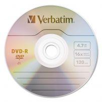 Диск Verbatim DVD-R AZO 4.7GB 16X MATT SILVER WRAP Bulk/50